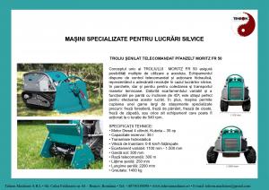 TROLIU ȘENILAT TELECOMANDAT PFANZELT MORITZ FR 50